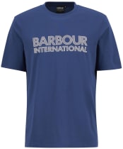 Men's Barbour International Essential Graphic T-Shirt - Insignia Blue