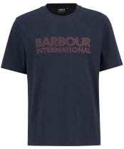 Men's Barbour International Essential Graphic T-Shirt - Navy