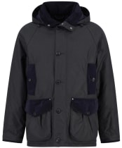 Men's Barbour Modern Heritage Beaufort Waxed Jacket - Navy
