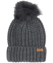 Saltburn Beanie Hat                           - Charcoal