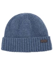 Men's Barbour Carlton Beanie Hat - Dark Denim