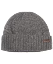 Men's Barbour Carlton Beanie Hat - Grey