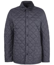Men's Barbour Heritage Liddesdale Quilted Jacket - Charcoal