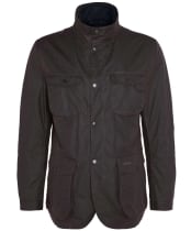 Men's Barbour Ogston Waxed Jacket - Rustic / Classic