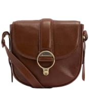 Women's Barbour Elm Leather Crossbody Bag - Brown
