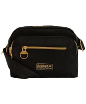 Women's Barbour International Qualify City Crossbody - Black