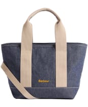 Women's Barbour Mini Mya Denim Tote Bag - Indigo