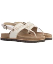 Women's Barbour Lumley Toe Post Sandal - Beige