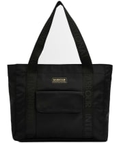 Women's Barbour International Qualify Tote Bag - Black