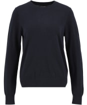 Women's Barbour Oakley Knitted Jumper - Navy