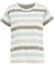 Women's Barbour Lyndale Top - Spearmint Multi