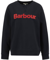 Women's Barbour Hartland Crew Sweatshirt - Navy