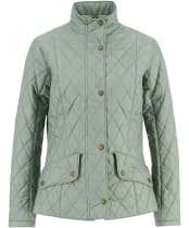 Women's Barbour Flyweight Cavalry Quilted Jacket - Blue Sage