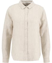 Women's Barbour Marine Shirt - Hessian Stripe