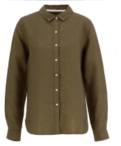 Women's Barbour Marine Shirt - Dusky Khaki