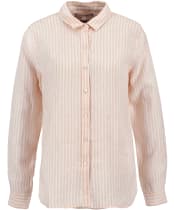 Women's Barbour Marine Shirt - Pink Stripe