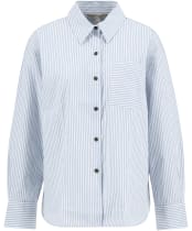 Women's Barbour Polly Striped Shirt - Chambray Stripe