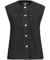 Women's Barbour Myra Denim Shirt - Black Denim