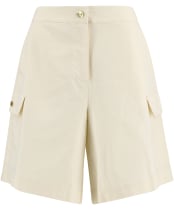 Women's Barbour International Valencia Shorts - Ecru