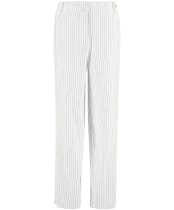 Women's Barbour Sloane Trousers - White / Dark Navy