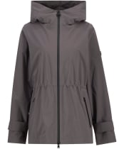 Women's Barbour International Short Kyra Waterproof Jacket - Lavender Grey