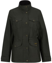 Women's Barbour Summer Sapper Waxed Jacket - Archive Olive / Ancient