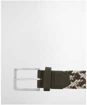 Men's Barbour Ford Belt - Olive Mix