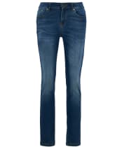Women's Barbour Essential Slim Jeans - Worn Blue Wash