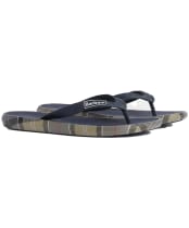 Men's Barbour Oakdale Sandal - Navy / Dress Tartan
