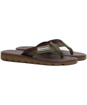 Men's Barbour Harker Sandal - Chocolate / Olive