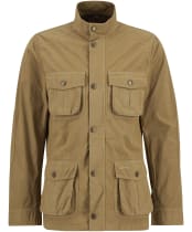 Men's Barbour Corbridge Casual Cotton Jacket - Stone