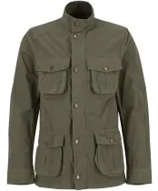 Men's Barbour Corbridge Casual Cotton Jacket - Dusty Olive