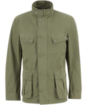 Men's Barbour International Garment Dyed Duke Casual Jacket - Burnt Olive