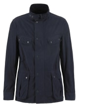Men's Barbour International Garment Dyed Duke Casual Jacket - Navy