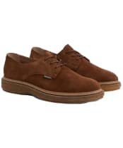 Men's Barbour Harefield Derby Shoes - Toffee Suede