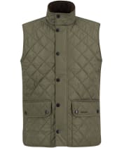 Men's Barbour New Lowerdale Quilted Gilet - Dusty Olive
