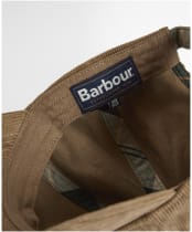 Men's Barbour Bayfield Cord Cap - Beige