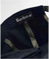Men's Barbour Bayfield Cord Cap - Navy
