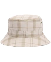 Men's Barbour Tartan Transport Bucket Hat - Mist Printed Tartan