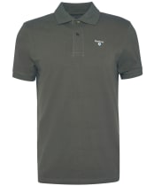 Men's Barbour Sports Polo 215G - Uniform Green