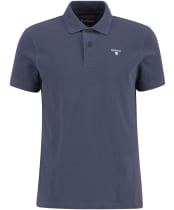 Men's Barbour Sports Polo 215G - Washed Navy