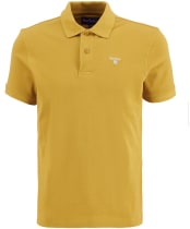 Men's Barbour Sports Polo 215G - GOLDEN OCHRE
