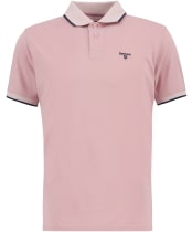 Men's Barbour Cornsay Polo Shirt - Mineral Pink