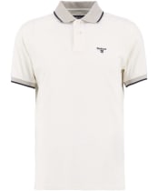 Men's Barbour Cornsay Polo Shirt - Whisper White