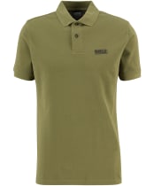 Men's Barbour International Essential Polo - Cable Olive