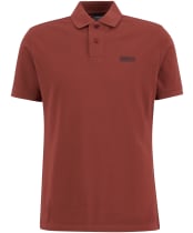 Men's Barbour International Essential Polo - Burnt Henna