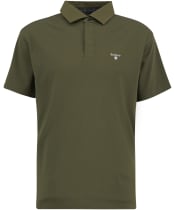 Men's Barbour Haswell Regular Fit Polo Shirt - Mid Olive