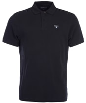 Men's Barbour Sports Polo 215G - Black