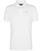 Men's Barbour Sports Polo 215G - White