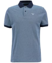 Men's Barbour Sports Polo Mix Shirt - Navy